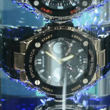 SANDA 733 Sport Watch Men Military Watch Waterproof Top Brand Luxury Date Calendar Digital Quartz Wristwatch relogio masculino